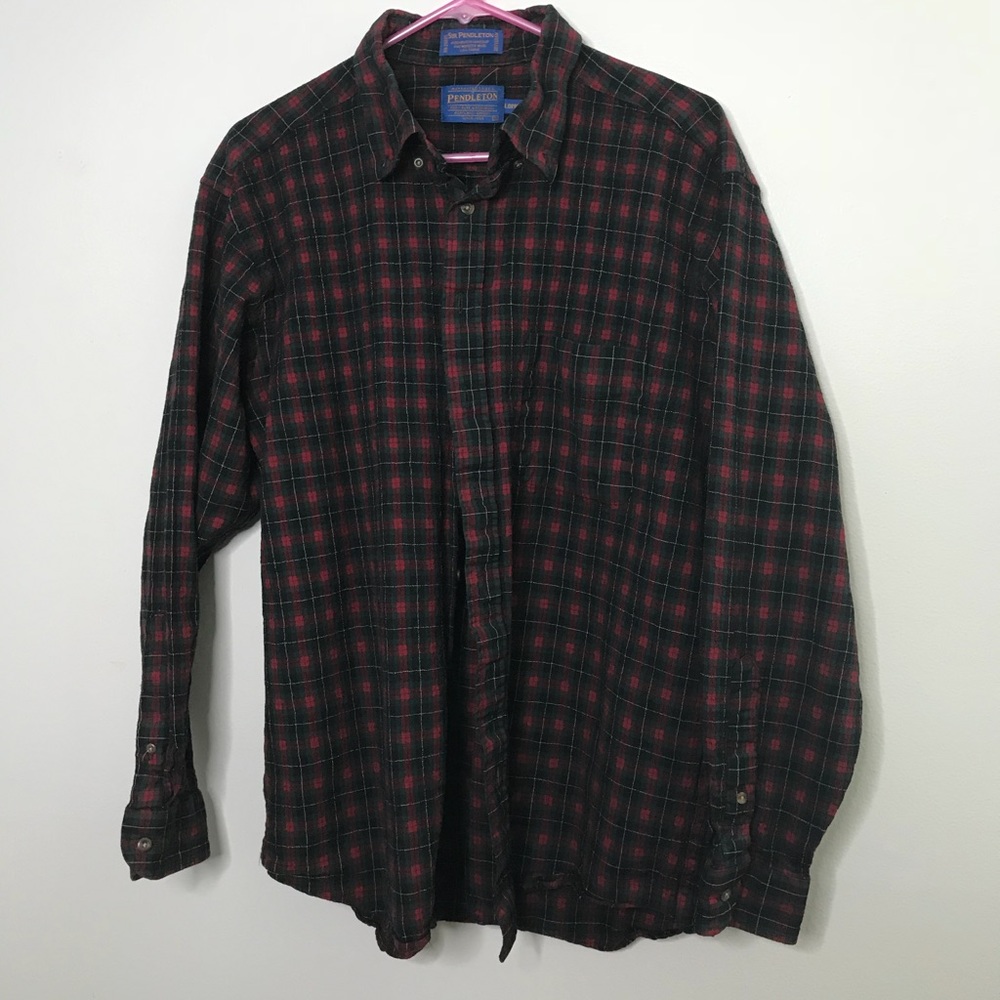 Vintage Pendleton Plaid Button Down